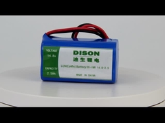 NMC Zylindrische Lithium-Ionen-Batterie 10,8V 2,6Ah 2C-Ausladegeschwindigkeit Batteriepaket für LED-Notfall-Lig
