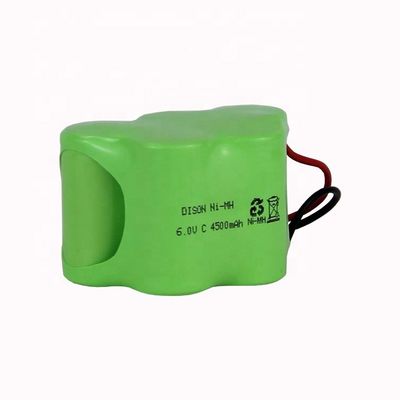 4500mah Kapazität NiMh HRH26/51 6v C Wiederaufladbare Batterie für Notbeleuchtung