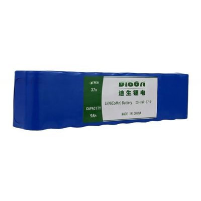 2C entladen 37v 9Ah NMC Lithium Ion Li NiCoMh Batterie für E-Bike Scooter