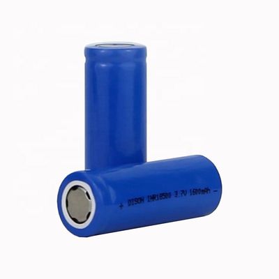 INR18500 3,7V 1,6Ah NMC Lithium-Ionen Li-NiCoMh-Batterien Zellen mit Selbstschutz PTC,CID