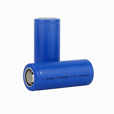 LiFePo4 32700 3.2V 6000mAh LFP Zylindrische Lithium-Ionen-Batteriezelle mit Selbstschutz PTC CID